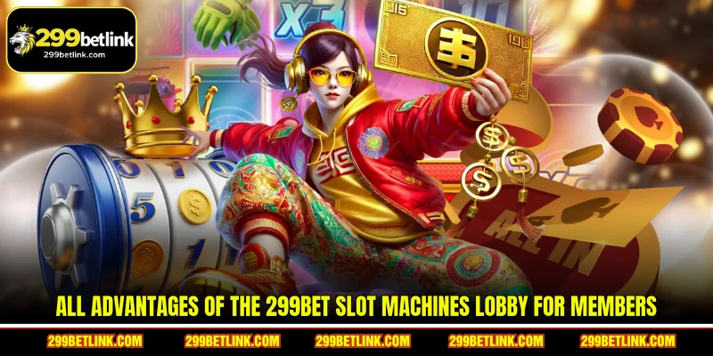 All advantages of the 299BET Slot machines lobby for members