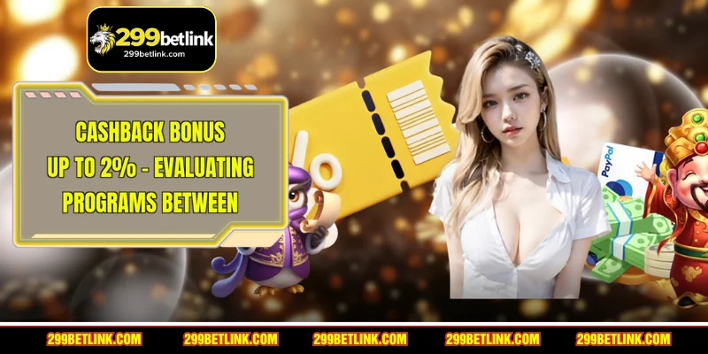 Cashback Bonus Up To 2% - Evaluating Programs Between