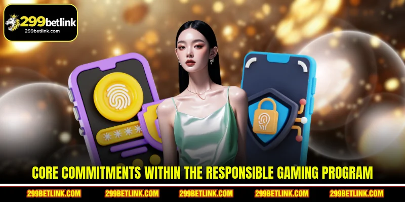 Core commitments within the Responsible Gaming program