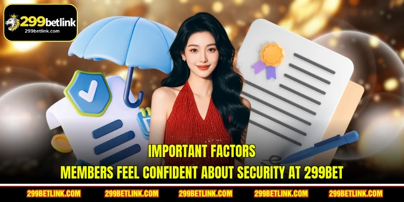 Important factors members feel confident about security at 299BET