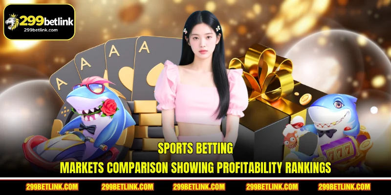 Sports betting markets comparison showing profitability rankings