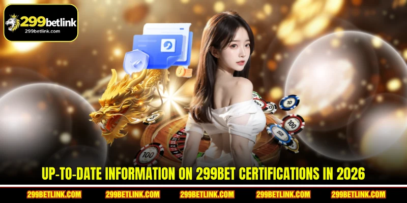 Up-to-date information on 299BET certifications in 2026