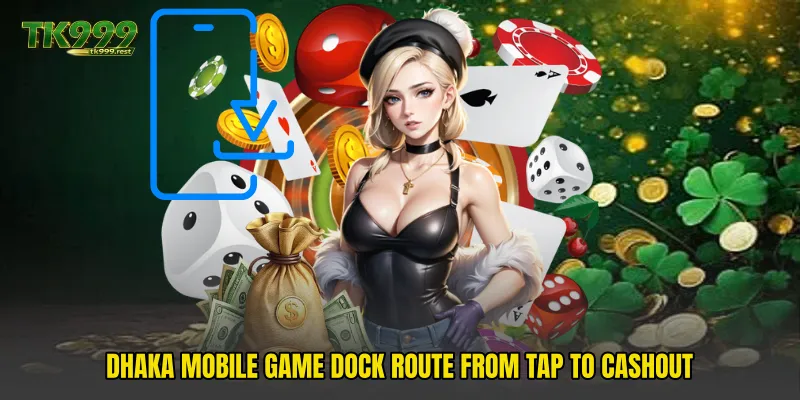 Dhaka Mobile Game Dock route from tap to cashout