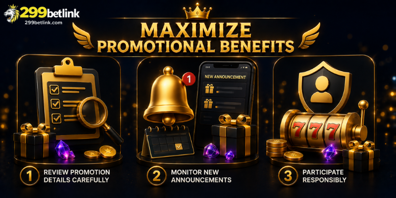 How Users Can Maximize Promotional Benefits