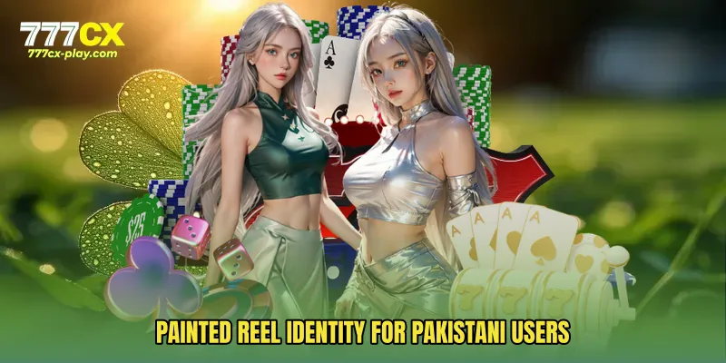 Painted reel identity for Pakistani users