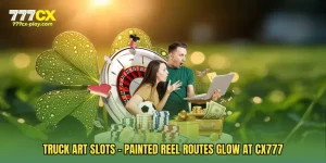 Truck Art Slots - Painted Reel Routes Glow At CX777